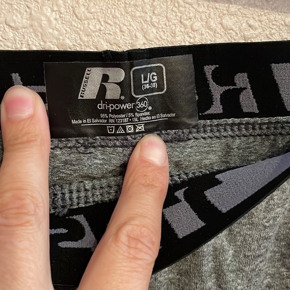 MENS LARGE RUSSELL DRI POWER 360 under garment​​​​​​​​ - Picture 4 of 7